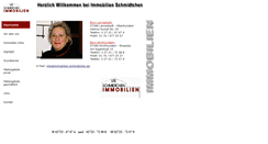 Desktop Screenshot of immobilien-schmidtchen.de